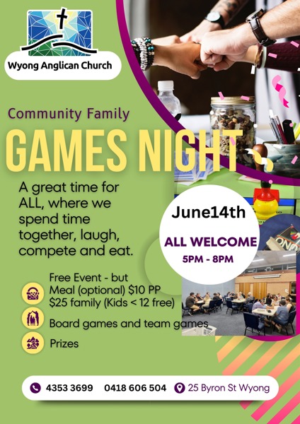 nFamily & Friends Games Night